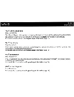 Preview for 191 page of Sony Vaio VGC-LT20 User Manual