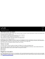 Preview for 3 page of Sony Vaio VGC-RA204 Instruction & Operation Manual