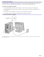 Предварительный просмотр 22 страницы Sony VAIO VGC-RB31P User Manual