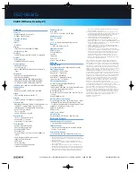 Preview for 2 page of Sony Vaio VGC-RB54G Specifications