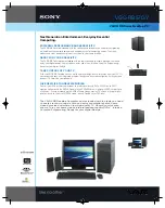 Preview for 1 page of Sony VAIO VGC-RB57GY User Manual