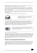 Preview for 3 page of Sony VAIO VGC-VA10MG Safety Information Manual