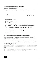 Preview for 10 page of Sony VAIO VGC-VA10MG Safety Information Manual