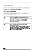 Preview for 12 page of Sony VAIO VGC-VA10MG Safety Information Manual