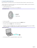 Предварительный просмотр 29 страницы Sony VAIO VGN-A130 User Manual