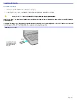 Предварительный просмотр 121 страницы Sony VAIO VGN-A600 Series User Manual