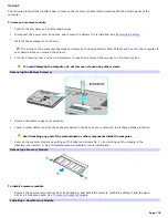 Preview for 178 page of Sony VAIO VGN-A600 Series User Manual