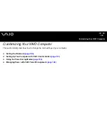 Preview for 125 page of Sony VAIO VGN-A700 Series User Manual