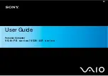 Preview for 1 page of Sony Vaio VGN-AR31E User Manual