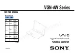 Preview for 1 page of Sony VAIO VGN-AW Series Service Manual