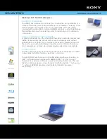 Preview for 1 page of Sony VAIO VGN-AW335J/H Specifications