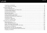 Preview for 3 page of Sony VAIO VGN-BX396XP User Manual