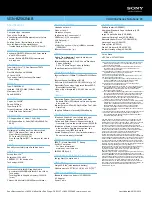 Preview for 2 page of Sony VAIO VGN-BZ562NAB Specifications