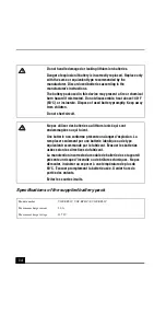 Предварительный просмотр 14 страницы Sony VAIO VGN-C140F Safety Information Manual