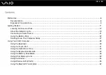 Preview for 2 page of Sony VAIO VGN-C200 Series User Manual