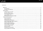 Preview for 2 page of Sony Vaio VGN-CR Series User Manual