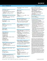 Preview for 2 page of Sony VAIO VGN-CR305E/RC Specifications