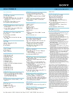 Preview for 2 page of Sony VAIO VGN-CR390E/B Specifications