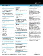 Preview for 2 page of Sony VAIO VGN-CR420E/N Specifications