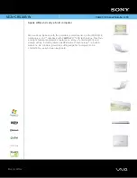 Preview for 1 page of Sony VAIO VGN-CR510E/W Specifications