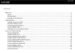 Preview for 2 page of Sony VAIO VGN-CS204J/R User Manual