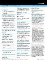 Preview for 2 page of Sony VAIO VGN-CS290 Specifications