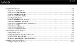 Preview for 3 page of Sony VAIO VGN-FS700 Series User Manual