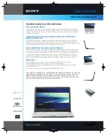 Preview for 1 page of Sony VAIO VGN-FS710/W Specification