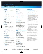 Preview for 2 page of Sony VAIO VGN-FS710/W Specification