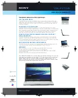 Preview for 1 page of Sony VAIO VGN-FS715 Specification Sheet