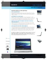 Sony VAIO VGN-FS740 Specifications preview