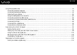 Preview for 3 page of Sony VAIO VGN-FW235DH User Manual