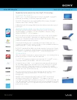 Sony VAIO VGN-FW280H Brochure & Specs preview