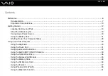 Preview for 2 page of Sony VAIO VGN-FW280J User Manual