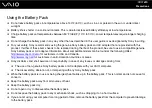 Preview for 116 page of Sony VAIO VGN-FW280J User Manual