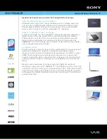 Preview for 1 page of Sony VAIO VGN-FW448J/B Specifications