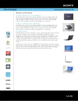 Sony VAIO VGN-FW449J/B Specifications preview