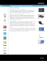 Preview for 1 page of Sony VAIO VGN-FW490JAB Specifications