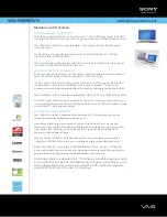 Preview for 1 page of Sony VAIO VGN-FW590FV Specifications