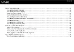 Preview for 3 page of Sony VAIO VGN-FZ Series User Manual