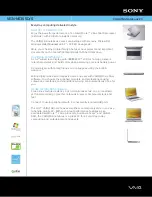 Preview for 1 page of Sony VAIO VGN-NS305D Specifications