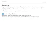 Preview for 4 page of Sony VAIO VGN-NW Series Operating Instructions - Hardware Manual