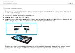 Preview for 21 page of Sony VAIO VGN-NW Series Operating Instructions - Hardware Manual