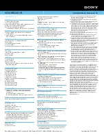 Preview for 2 page of Sony VAIO VGN-SR210J Specifications