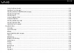 Preview for 4 page of Sony VAIO VGN-SR390 User Manual