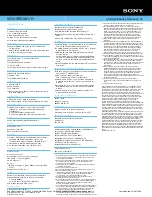 Preview for 2 page of Sony VAIO VGN-SR510G/H Specifications