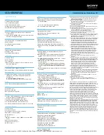 Preview for 2 page of Sony VAIO VGN-SR590FAN Specifications