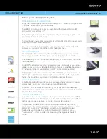 Preview for 1 page of Sony VAIO VGN-SR590FHB Specifications