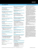 Preview for 2 page of Sony VAIO VGN-SR590GIB Specifications