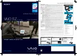 Sony VAIO VGN-SZ79GC Specification Sheet preview